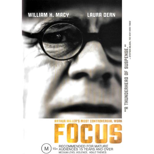 William H Macy Laura Dean FOCUS DVD