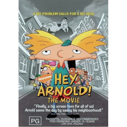 Hey Arnold - The Movie -Rare DVD Aus Stock Animated New