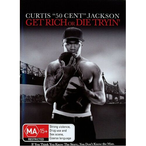 Curtis 50 Cent-Curtis Jackson - Get rich Or Die Tryin DVD