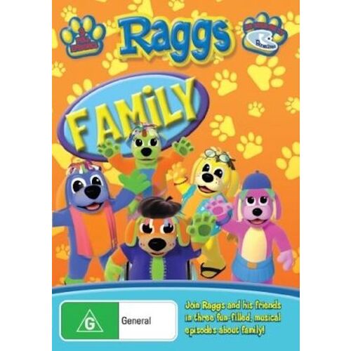 RAGGS - FAMILY - CHILDRENS FAVOURITE -ABC TV -Educational DVD Series New