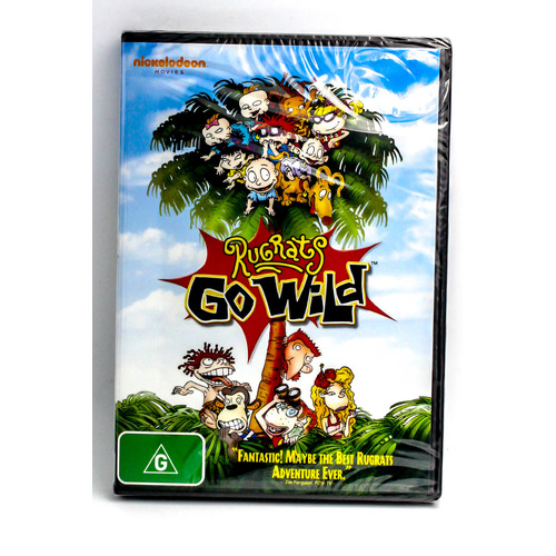 Rugrats Go Wilds -Rare DVD Aus Stock -Kids &amp; Family New Region 4