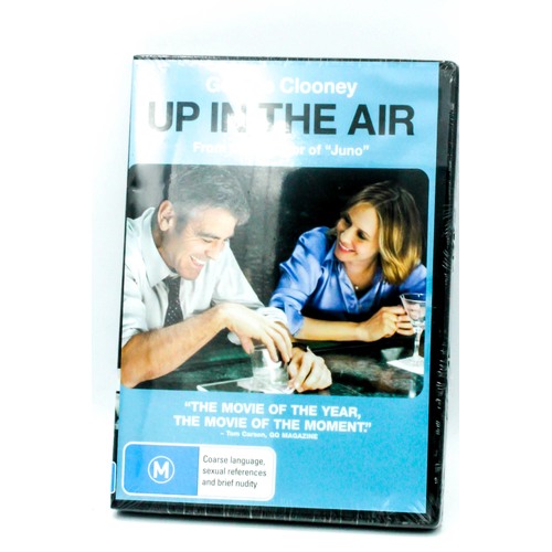 UP IN THE AIR : GEORGE CLOONEY - Rare DVD Aus Stock New Region 4