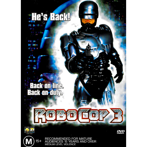 ROBOCOP 3 - Rare DVD Aus Stock New Region 4