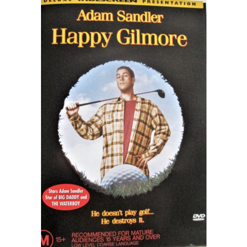 Happy Gilmore -Rare DVD Aus Stock Comedy New
