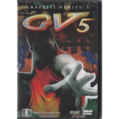 Graffiti Verite&#39; 5 Documentary Art Grafffiti Movie -Educational DVD New