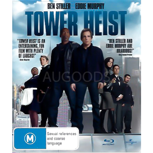 TOWER HEIST -Rare DVD Aus Stock Comedy New
