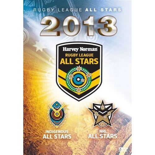 2013 RUGBY LEAGUE ALL STARS - Rare DVD Aus Stock New Region 4