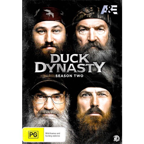 Duck Dynasty Season Two -Educational DVD Series Rare Aus Stock New Region 4