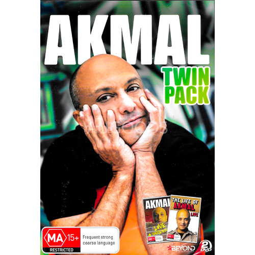 Akmal Twin Pack - DVD Series Rare Aus Stock New Region 4