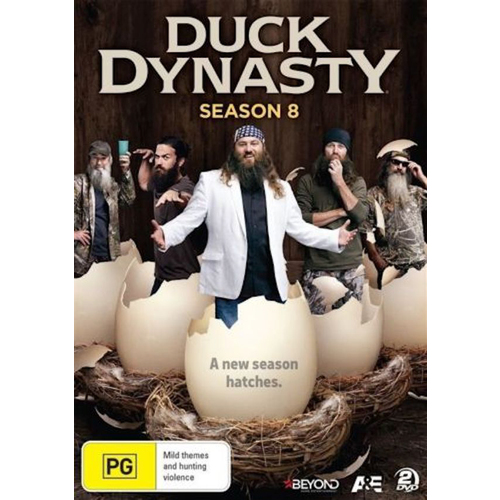 DUCK DYNASTY - SEASON 8 -Educational DVD Series Rare Aus Stock New Region 4