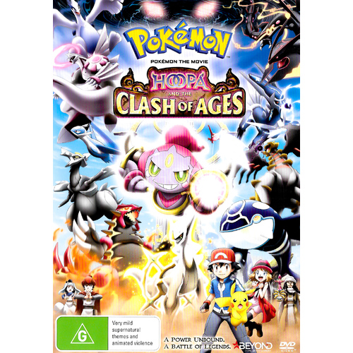 Pokemon Hoppa and the Clash of the Ages -Rare DVD Aus Stock Animated New