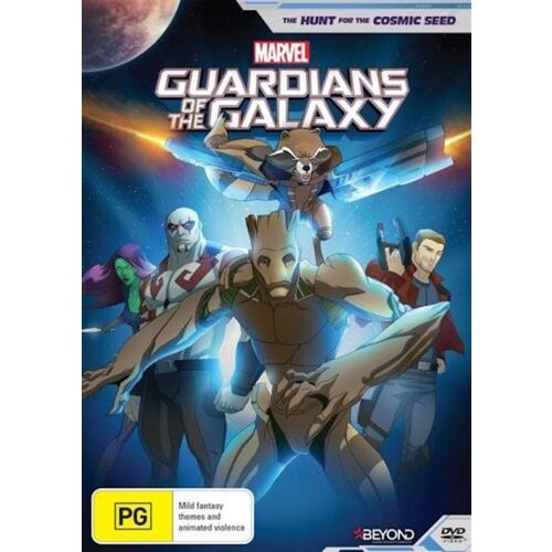 The Guardians Of The Galaxy - Hunt For The Cosmic Seed -DVD Animated New
