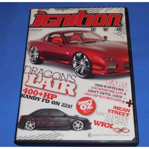 2008 Ignition Dragons Lair Edition 31 Motor Cars Drift Oz Rnd 1
