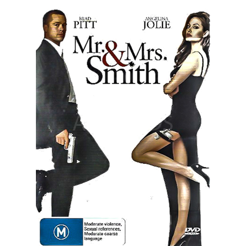 MR. &amp; MRS. SMITH - Rare DVD Aus Stock New