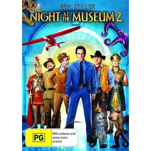 Night at the Museum 2 -Rare DVD Aus Stock Comedy New