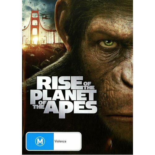 RISE OF THE PLANET OF THE APES - Rare DVD Aus Stock New