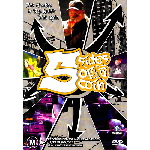 5 SIDES OF A COIN -Rare DVD Aus Stock -Music Series New Region ALL