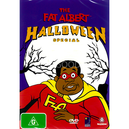 The Fat Albert Halloween Special -Kids DVD Series Rare Aus Stock New Region 4