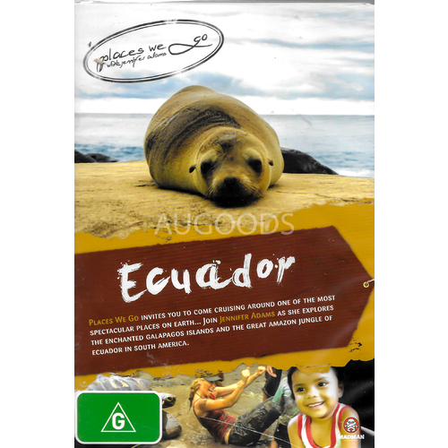 ECUADOR -Educational DVD Series Rare Aus Stock New Region ALL