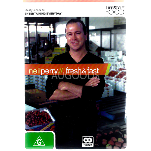 Neil Perry Fresh &amp; Fast - DVD Series Rare Aus Stock New Region ALL