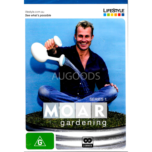 MOAR GARDEN : SERIES 1 -Educational DVD Series Rare Aus Stock New Region ALL