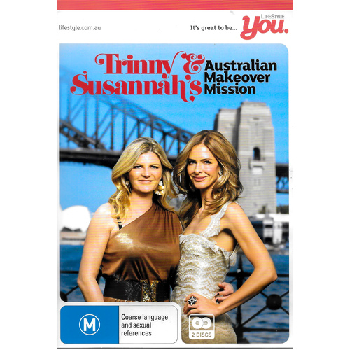 YOU; TRINITY &amp; SUSANNAH&#39;S AUSTRALIAN MAKEOVER MISSION - DVD Series New