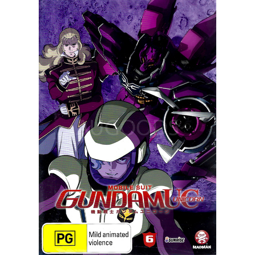 MOBILE SUIT: GUNDAMUC UNICORN - DVD Series Rare Aus Stock New