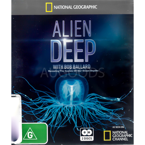 ALIEN DEEP WITH BOB BALLARD -Educational Blu-Ray Rare Aus Stock New