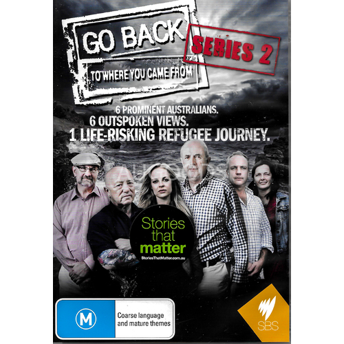 GO BACK: TO WHERE YOU CAME FROM 2 - DVD Series Rare Aus Stock New Region ALL