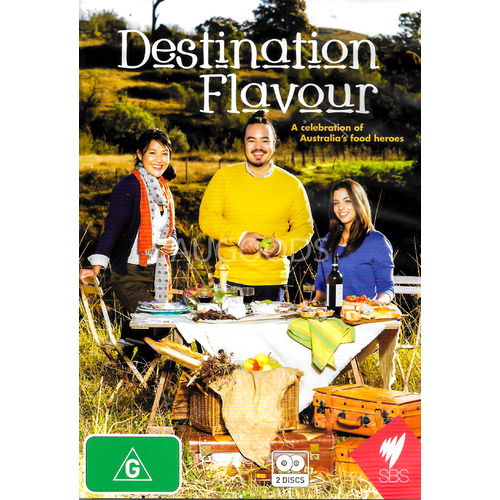 DESTINATION FLAVOUR -Educational DVD Series Rare Aus Stock New Region ALL