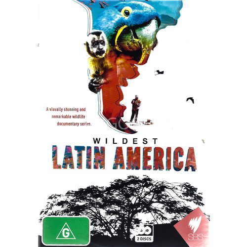 WILDEST LATIN AMERICA - DVD Series Rare Aus Stock New Region ALL