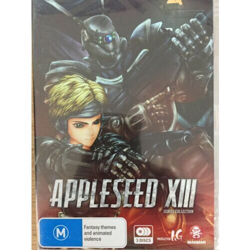 Applesead XIII 3 Disc Set - Rare DVD Aus Stock New Region 4