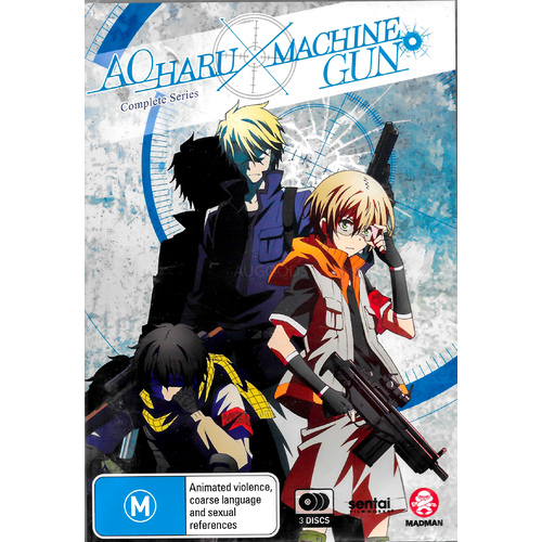 AO HARU MACHINE GUN - COMPLETE SERIES -DVD Series Animated New Region 4