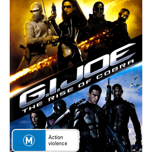 G.I.JOE The Rise of Cobra - Rare Blu-Ray Aus Stock New Region B