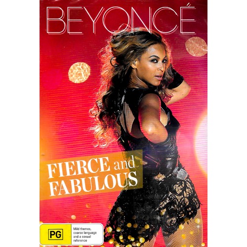 BEYONCE: FIERCE &amp; FABULOUS . -Educational DVD Rare Aus Stock New Region 4