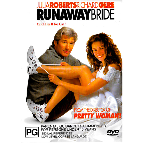 RUNAWAY BRIDE - Rare DVD Aus Stock New Region 4