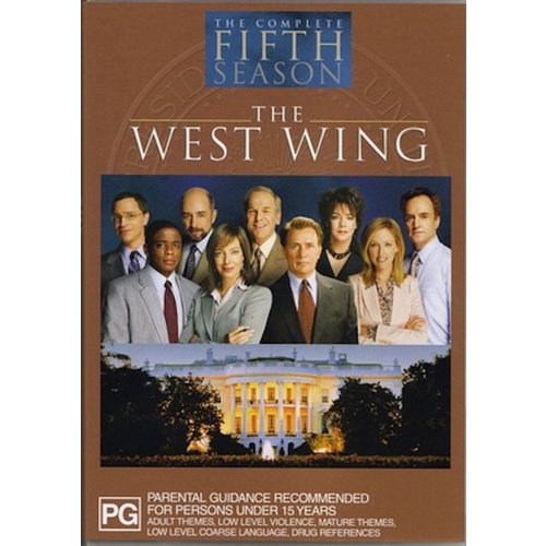West Wing Complete Season 5 - DVD Series Rare Aus Stock New Region 4