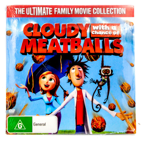 Cloudy with a Chance of Meatball - Slip Case -DVD Kids &amp; Family New Region 4