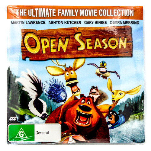 Open Season - Slip Case -DVD Series Rare Aus Stock -Kids &amp; Family New Region 4
