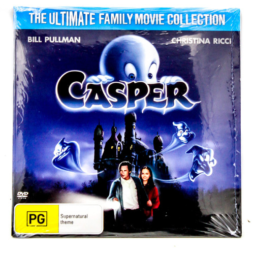 Casper - Slip Case -Rare DVD Aus Stock -Kids &amp; Family New Region 4