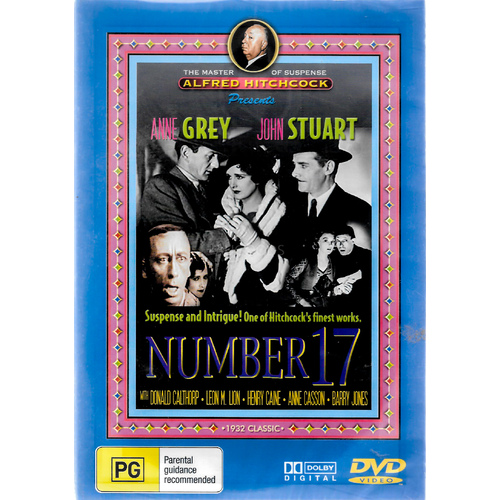 Number 17 - Rare DVD Aus Stock New Region ALL