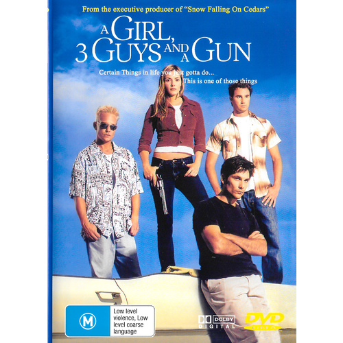 A Girl 3 Guys And A Gun -Rare DVD Aus Stock Comedy New Region ALL