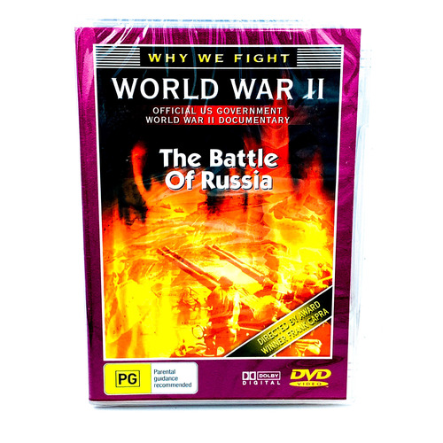 The battle of Russia: Worl War II 2 -Why we fight Documentary DVD