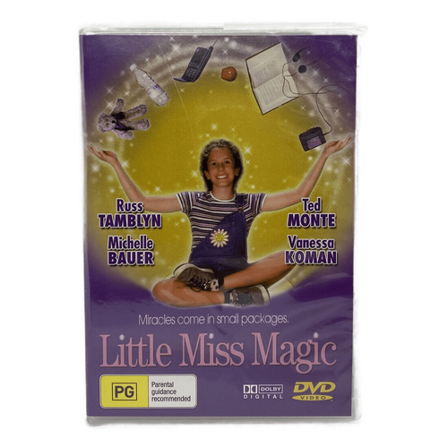 Little Miss Magic - Family REGION 4 -Rare DVD Aus Stock -Family New