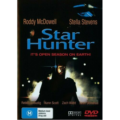 Star Hunter - Roddy McDowell SCI-FI 1995Film - Rare DVD Aus Stock New