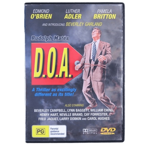 D.O.A. Edmond O&#39;Brien Pamela Britton Luther Adler DVD