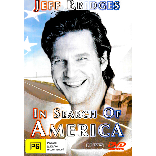 In Search Of America Jeff Bridges - Rare DVD Aus Stock New Region ALL