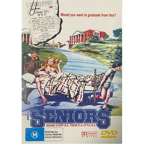 Seniors [1978] -Rare DVD Aus Stock Comedy New