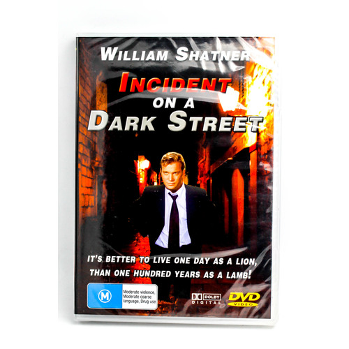Incident on a Dark Street - Rare DVD Aus Stock New Region ALL