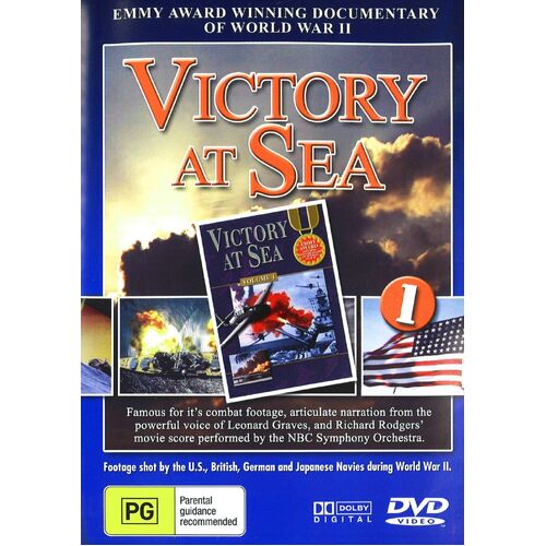 Victory At Sea 1 -Educational DVD Series Rare Aus Stock New